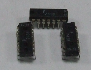 SN 7438 CIRCUITO INTEGRATO ORIGINALE TEXAS ISTRUMENTS SN7438